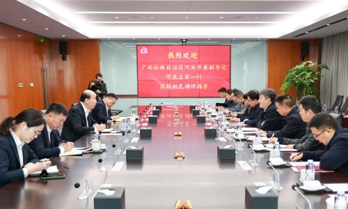 广西壮族自治区河池市委副书记、市长王军莅临尊龙凯时