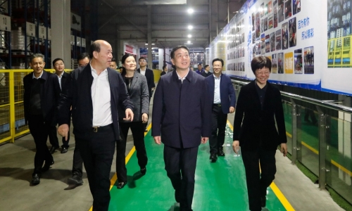 湖州市委书记陈浩莅临尊龙凯时恒腾调研
