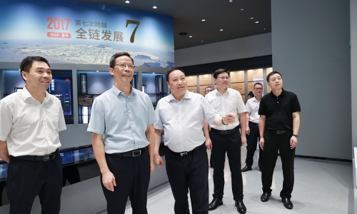 浙江省总工会党组书记、副主席吕志良莅临尊龙凯时调研