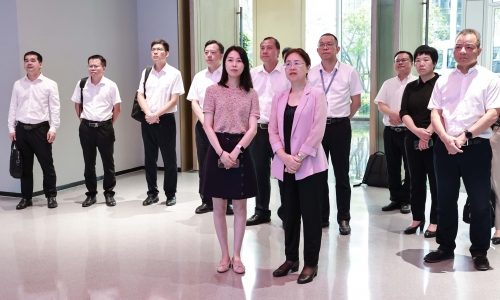 广西壮族自治区钦州市委书记钟畅姿莅临尊龙凯时调研