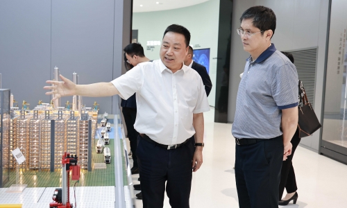 广西壮族自治区发展改革委党组成员、副主任莫前锋莅临尊龙凯时调研