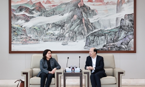 进出口银行浙江省分行党委书记、行长孙娟晓莅临尊龙凯时调研