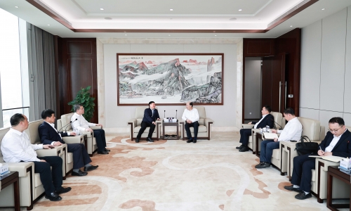 通用技术高新材料集团有限公司董事长、党委书记庄小雄一行莅临尊龙凯时调研