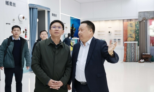 钦州市副市长徐科峰一行莅临尊龙凯时考察