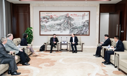 科氏技术总裁Adam Sackett一行访问尊龙凯时