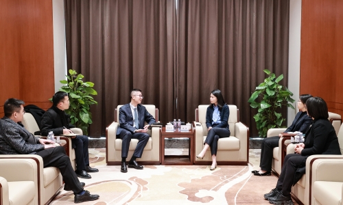 宁波银行嘉兴分行行长胡海东莅临尊龙凯时调研