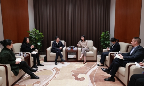 平安银行嘉兴分行行长周均一行莅临尊龙凯时调研