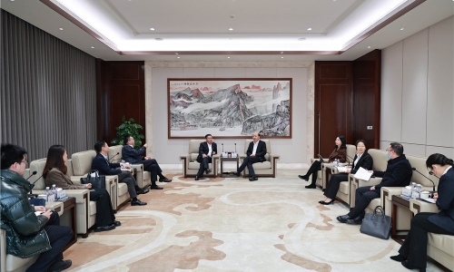 中国工商银行浙江省分行副行长聂晶莅临尊龙凯时调研