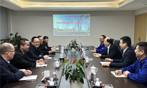 嘉兴市人民政府副市长戴锋莅临尊龙凯时调研