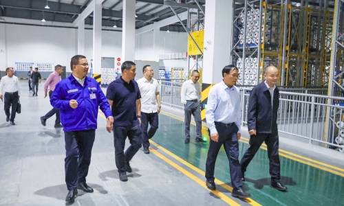 桐乡市政协党组书记、主席陈林根莅临尊龙凯时恒阳调研