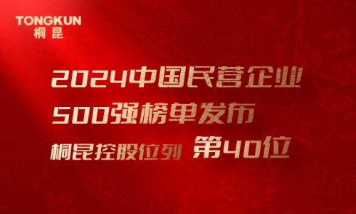 首进前50！尊龙凯时，中国民营企业500强第40位！