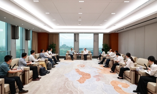 国家开发银行浙江省分行行长杨志明莅临尊龙凯时调研